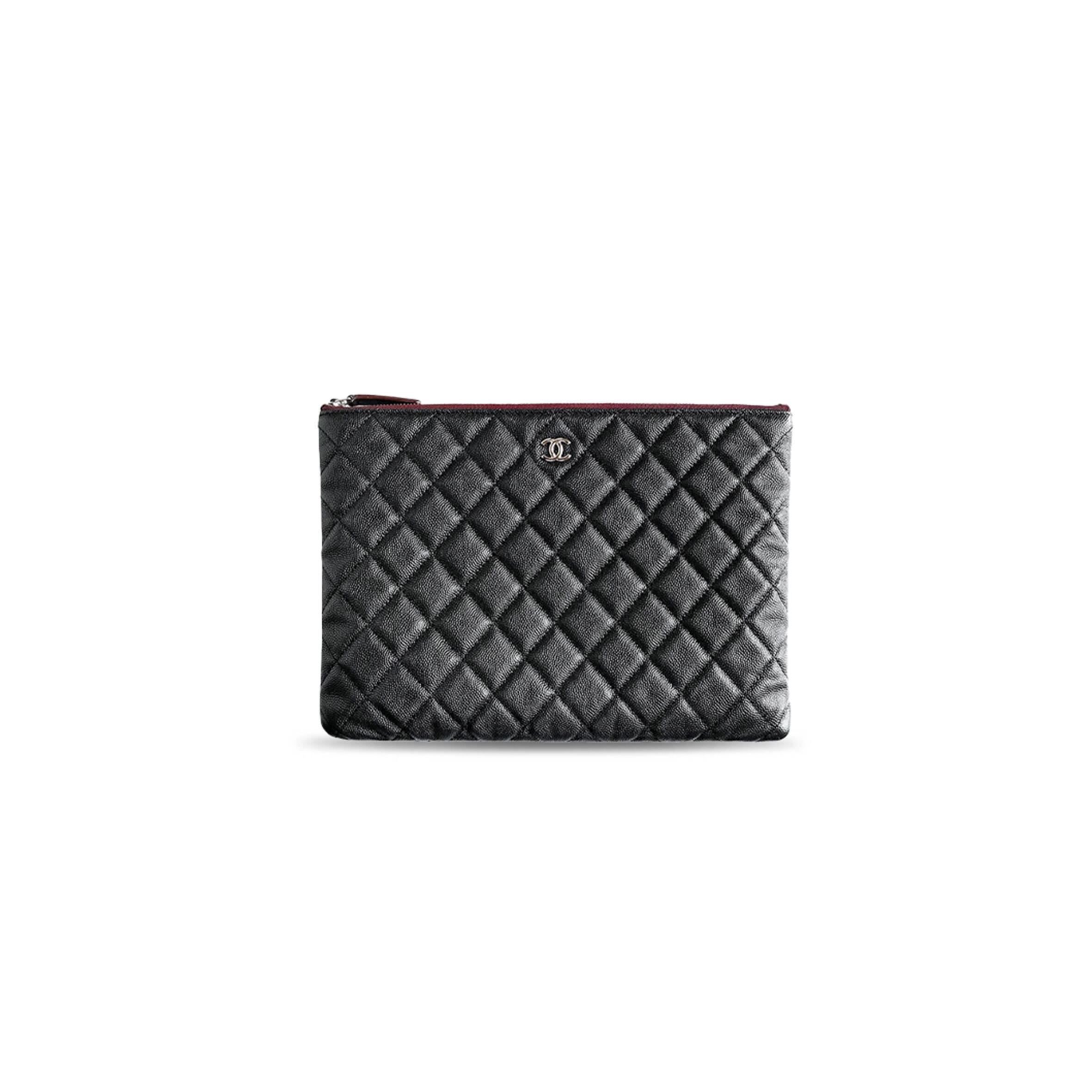 CHANEL CLASSIC CAVIAR CLUTCH BAG NEW MEDIUM (28*20cm)
